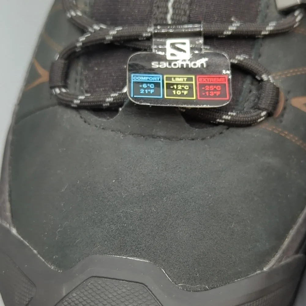 Salomon X Ultra Winter CS WP Boots Mens Size US 9 Black New Without Box